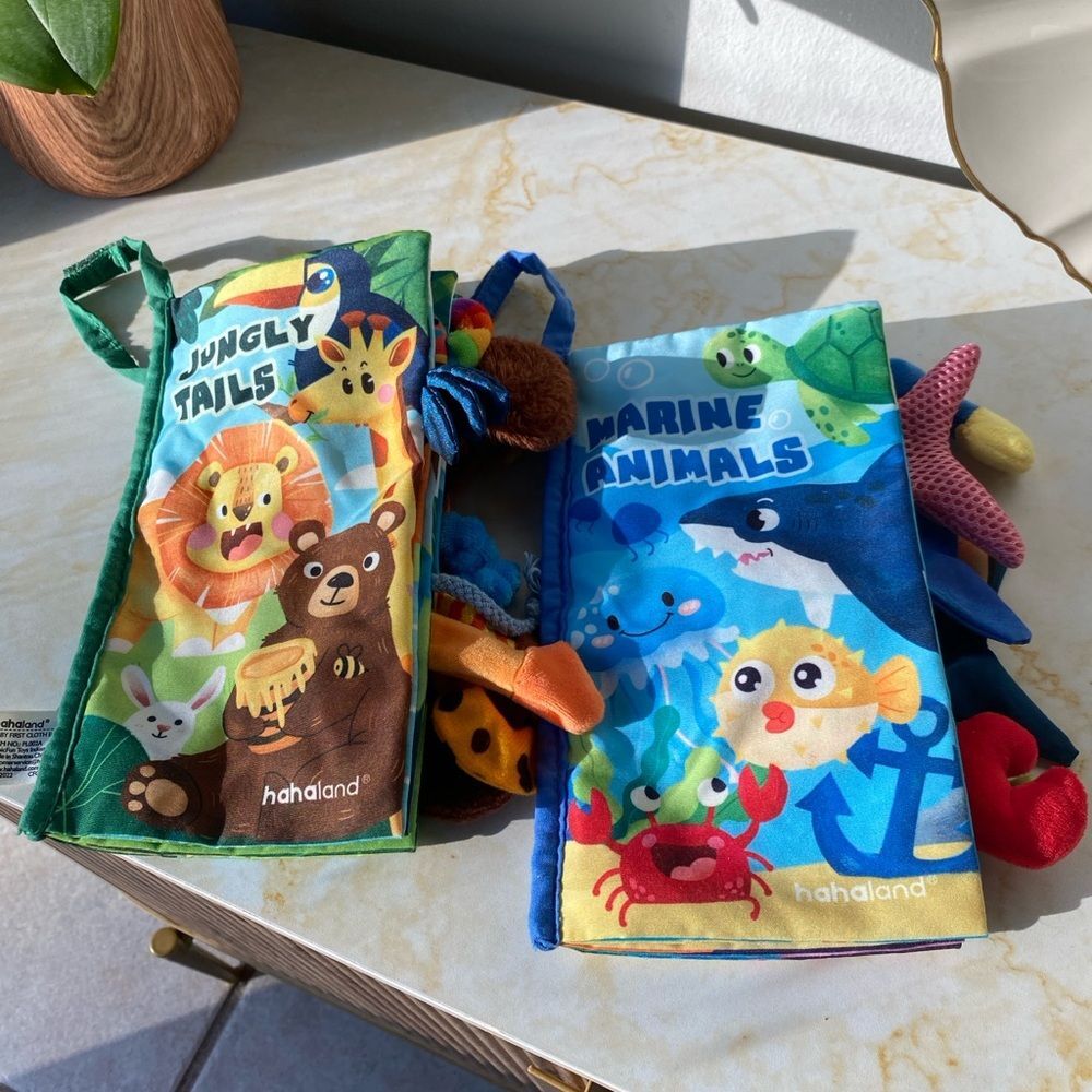 Hahaland Jungly tails and Marine Animals books